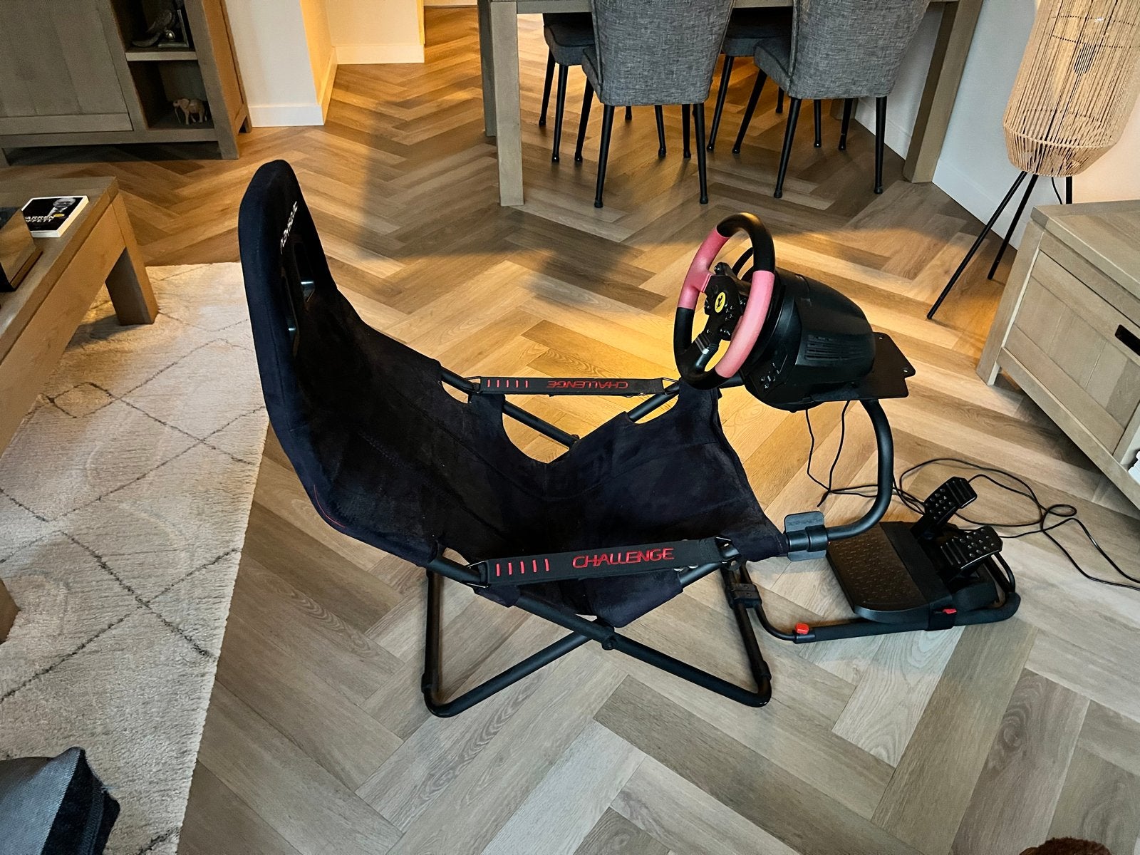Playseat Challenge met Thrustmaster T150 GT, Ophalen, Zo goed als nieuw