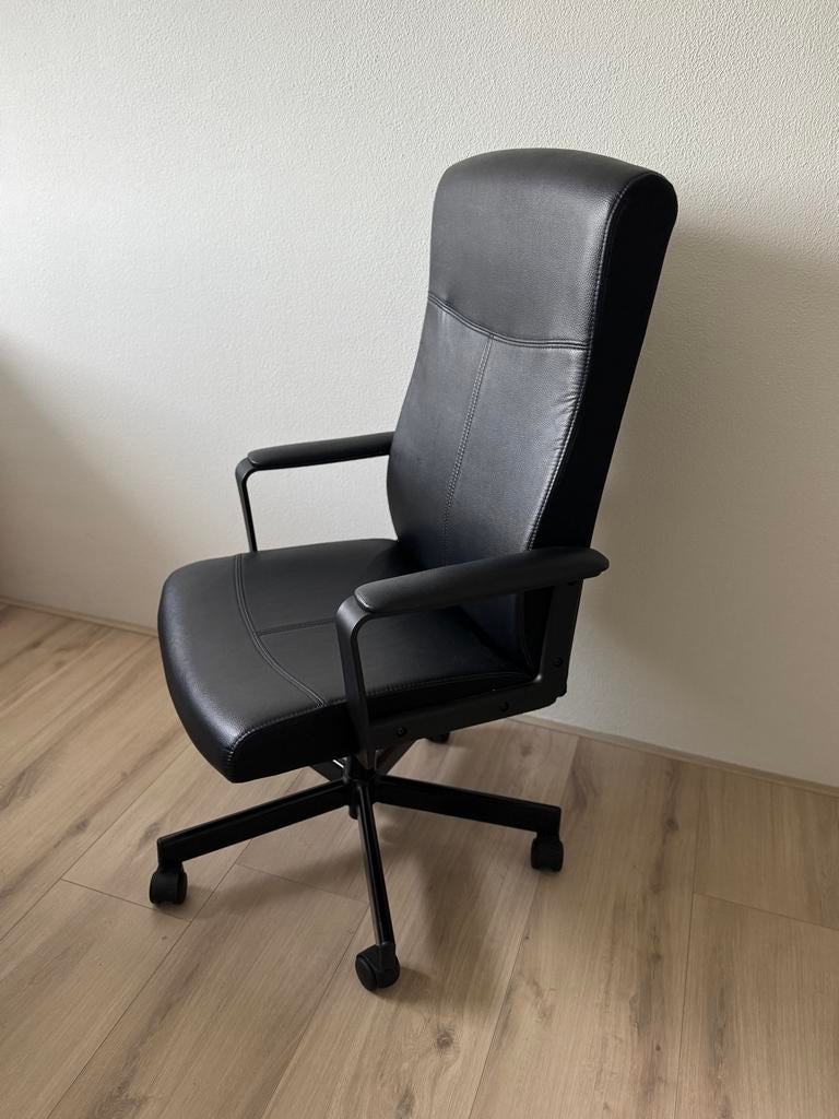 Ikea MILLBERGET Bureaustoel - Murum zwart, Ophalen, Gebruikt, Zwart, Bureaustoel