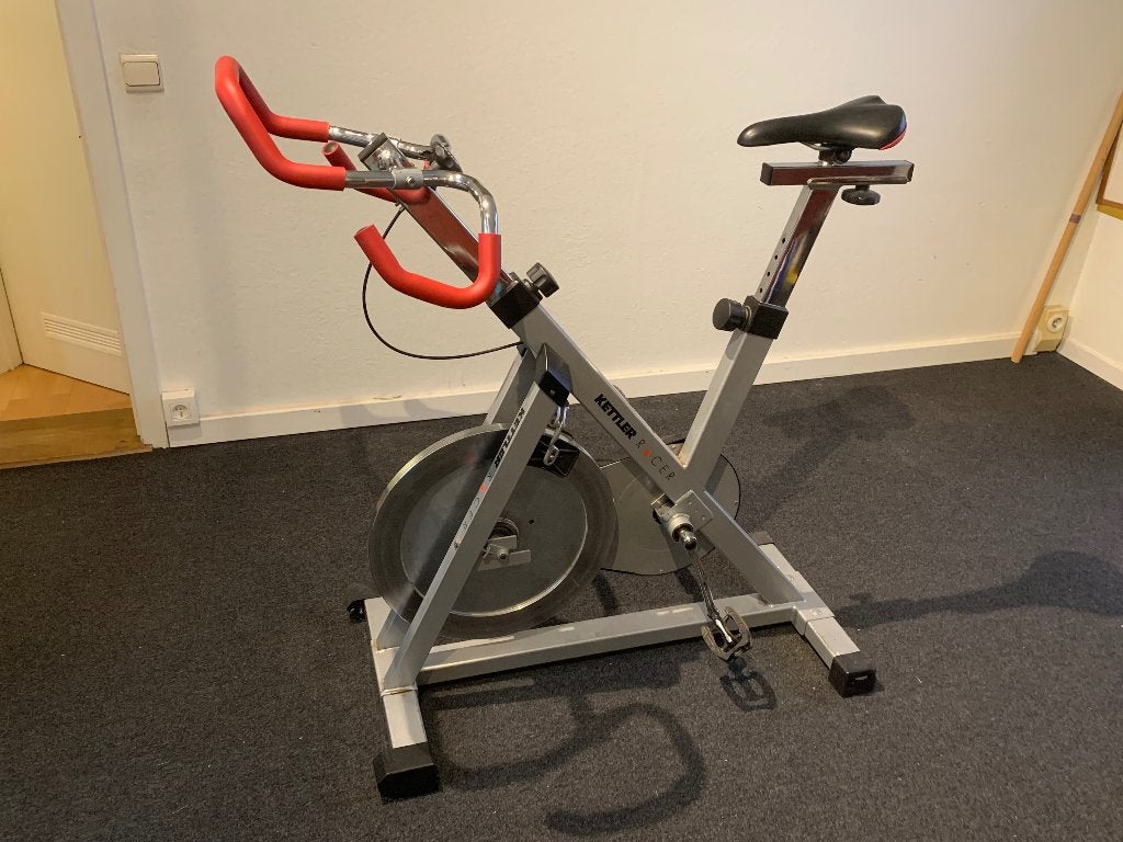Kettler Racer hometrainer / spinningfiets, Ophalen, Gebruikt, Metaal, Benen