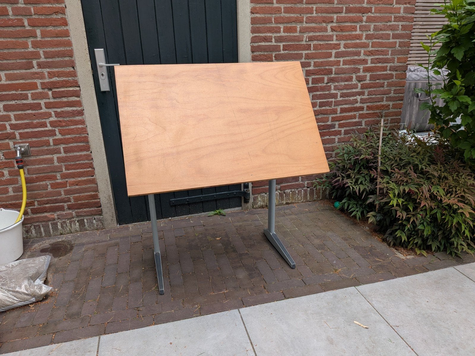 Vintage tekentafel, kantelbaar, Ophalen, Gebruikt, Minder dan 130 cm