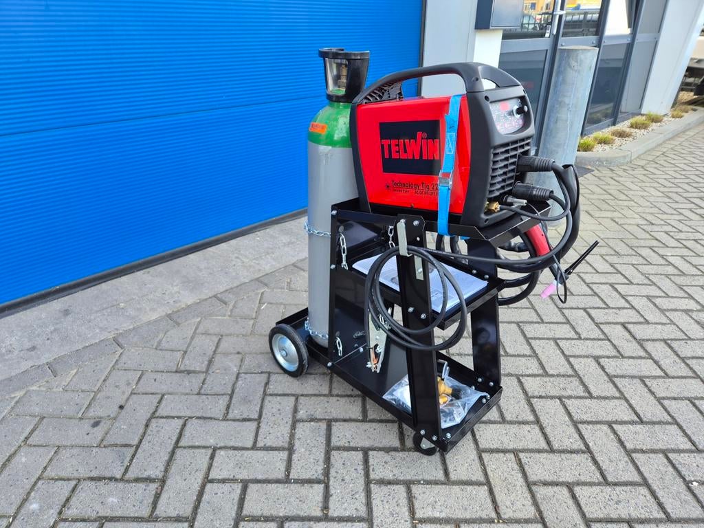 Telwin Tig 222 AC/DC HF Inverter Lasapparaat 230V compleet!!, Doe-het-zelf en Verbouw, Gereedschap | Lasapparaten, TELWIN, Info@bolkmachinehandel.nl