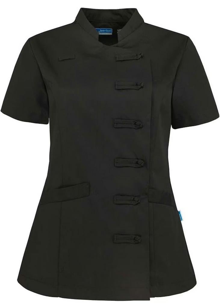 De Berkel Zorgjas Rina Zwart - Elegant & Functioneel, Kleding | Dames, Ophalen of Verzenden, Nieuw