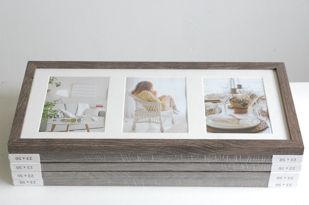 Henzo Modern Fotolijst 23x50 cm Nieuw 4x, Ophalen, Hout, Collagefotolijst, Onbekend