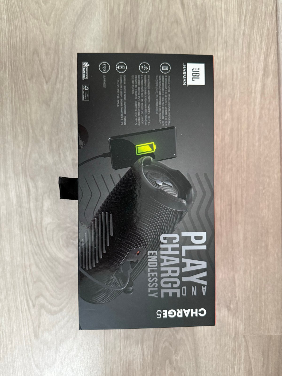 JBL Charge 5 Draagbare Bluetooth Speaker Zwart, Ophalen, JBL, Nieuw, Bluetooth