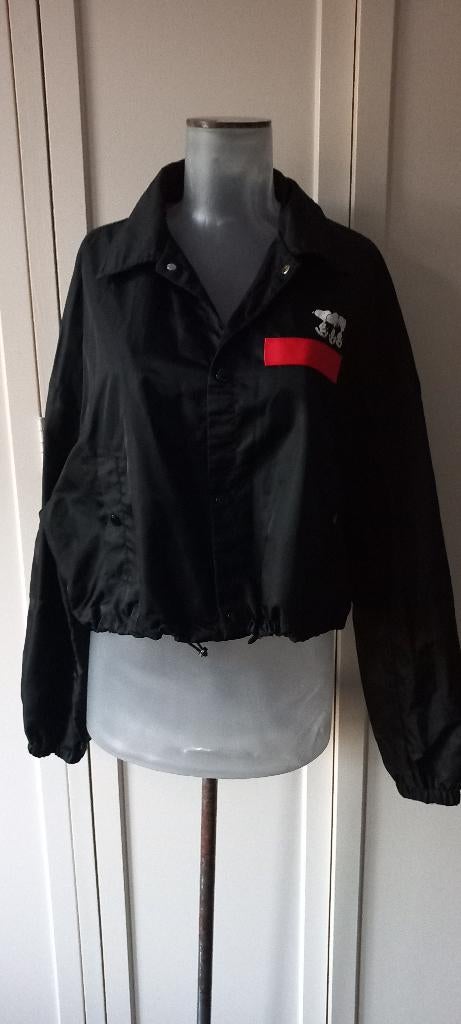 Bershka zomerjasje zwart Snoopy maat XS/S zgan, Zwart, Zo goed als nieuw, Maat 34 (XS) of kleiner, Bershka