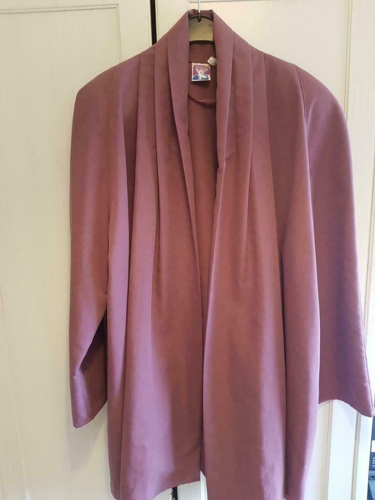 Aubergine kleurig jasje maat L, Overige kleuren, Maat 42/44 (L), Ophalen of Verzenden, Zo goed als nieuw