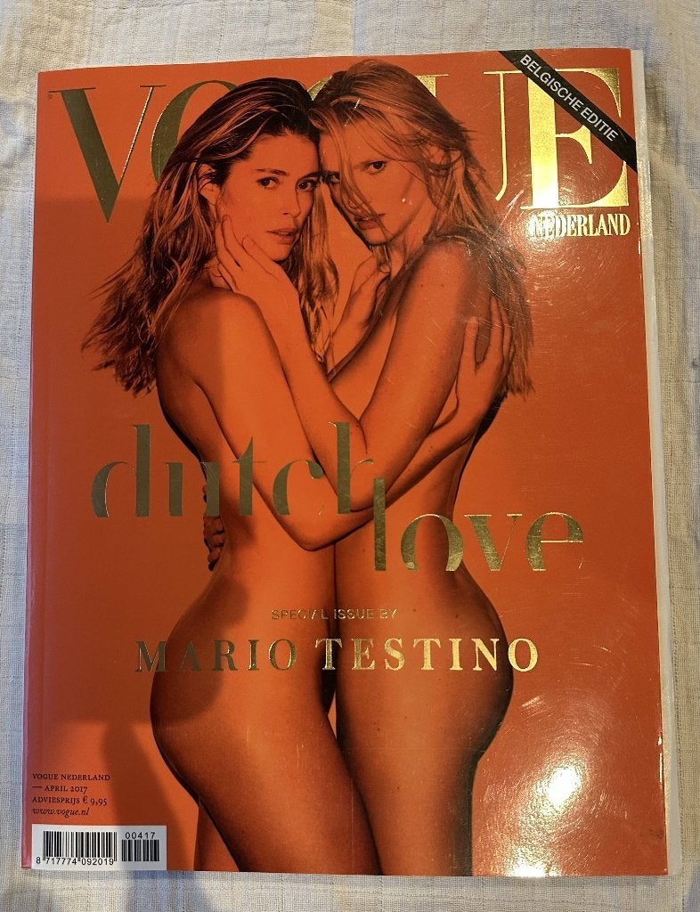 Mario Testino - Vogue " Dutch Love " Doutzen en Lara Stone, Boeken, Verzenden, Nieuw, Damesbladen