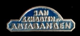 Jan Schouten Autobanden speld, Verzenden, Nieuw, Transport, Speldje of Pin