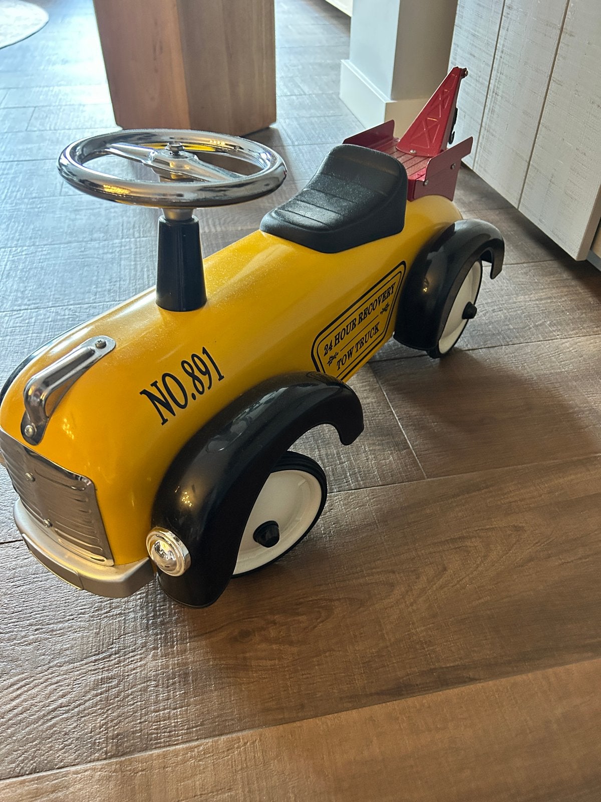 Loopauto takelwagen, Kinderen en Baby's, Ophalen, Zo goed als nieuw
