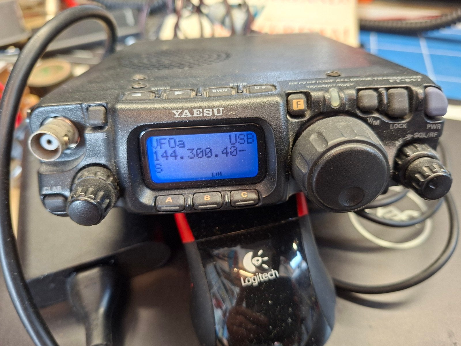 Yaesu FT817 zend ontvanger, Ophalen of Verzenden, Zo goed als nieuw, Zender en Ontvanger