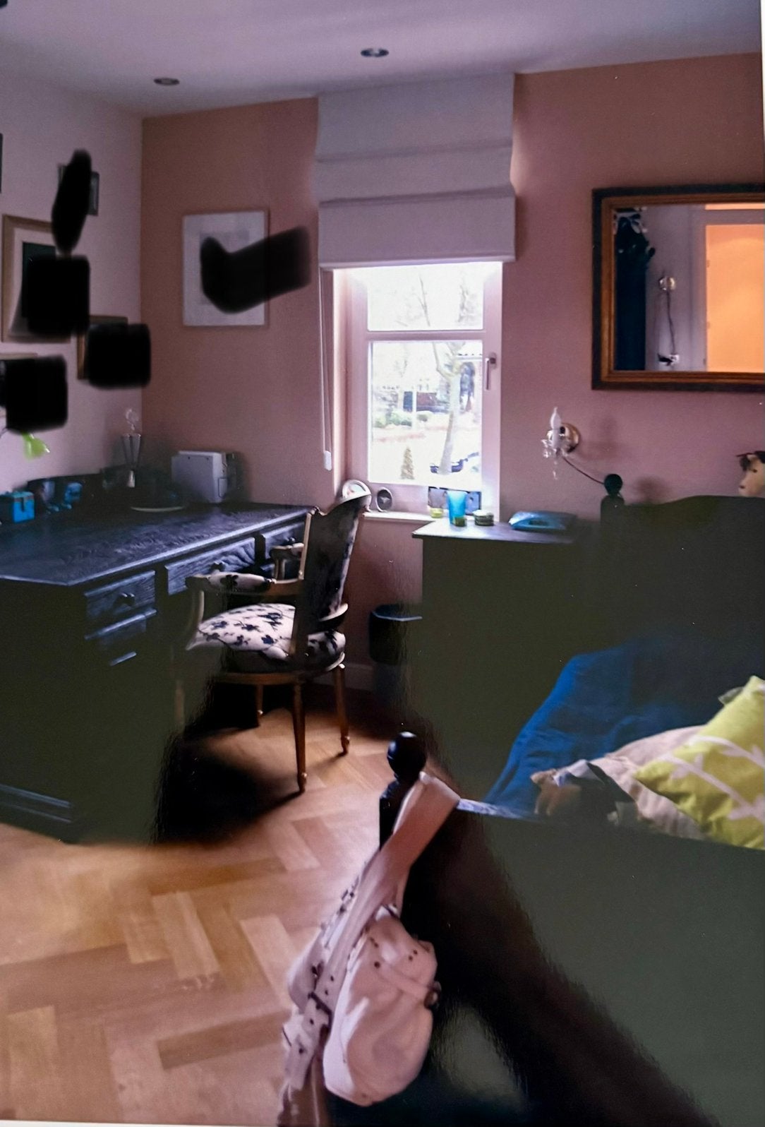 Eiken slaapkamer van meubelmaker, Ophalen, Gebruikt, Eenpersoons