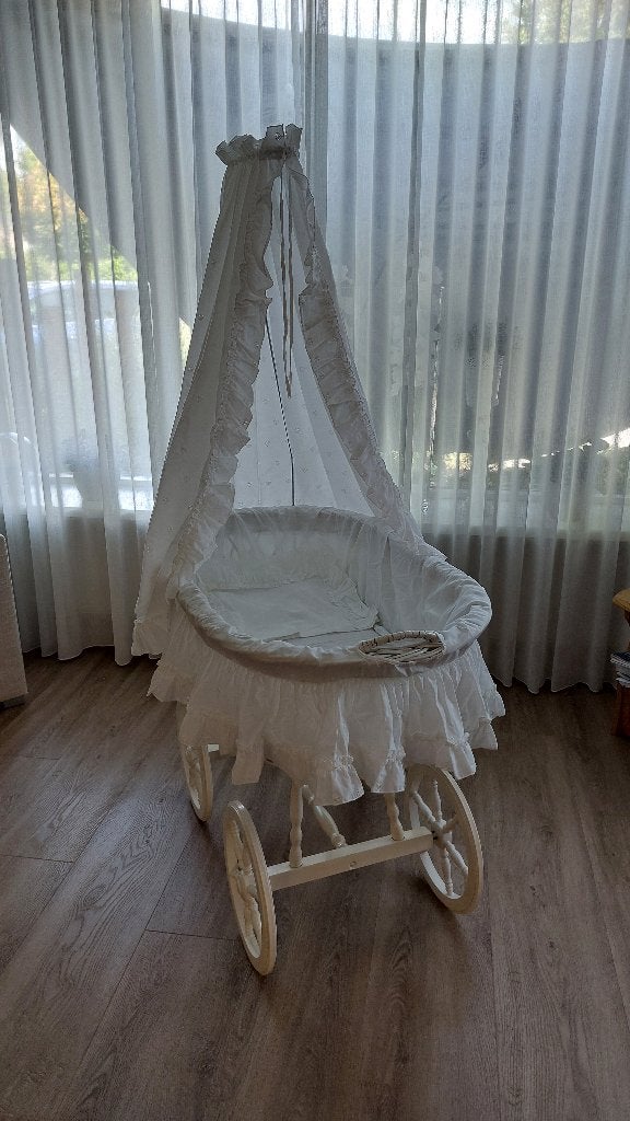 Vintage wieg, Kinderen en Baby's, Ophalen, Zo goed als nieuw, Wieg