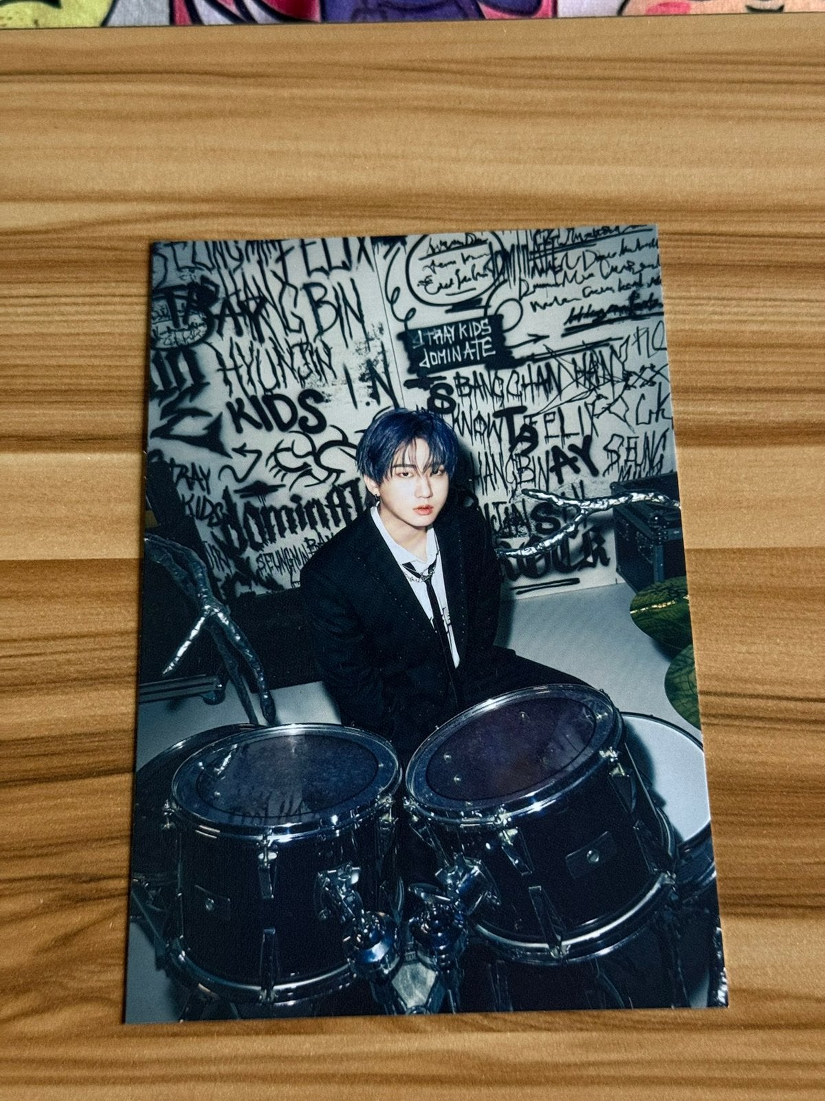 Stray Kids Changbin postcard dominate, Ophalen of Verzenden, Zo goed als nieuw, Foto of Kaart