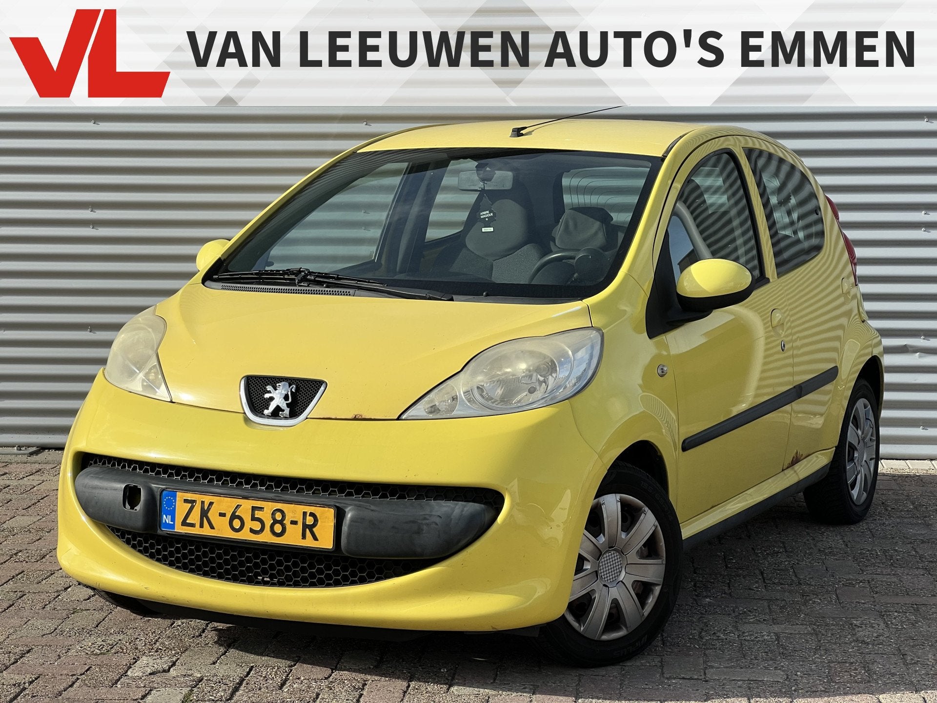 Peugeot 107 1.0-12V XS | Inruilkoopje | Zo Mee | Lees Tekst, Auto's, Elektrische ramen, Stof, Gebruikt, Zwart