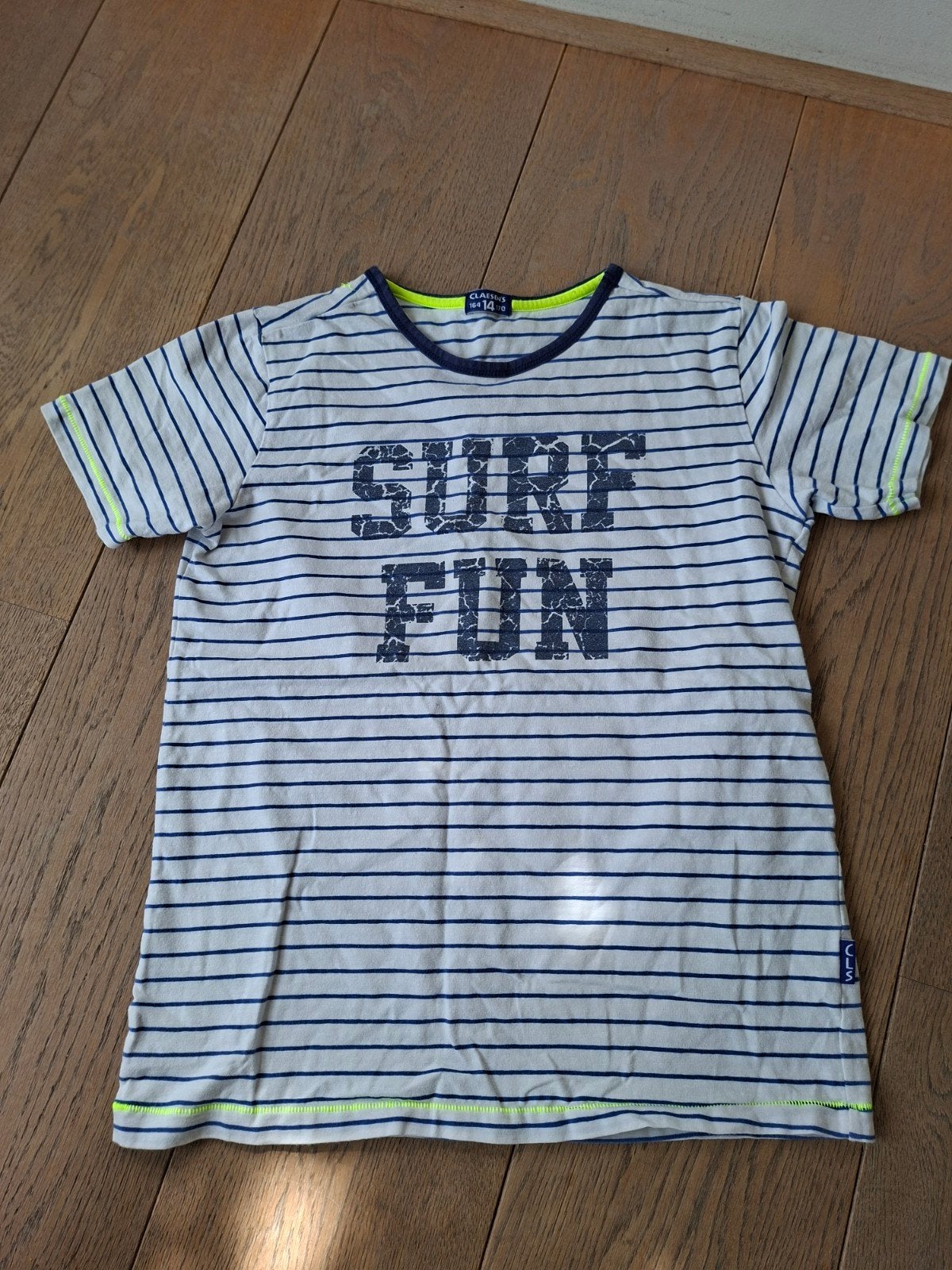 Claesen's T-shirt Jongen Maat 164/170 - Surf Fun, Gebruikt, Claesen's, Ophalen of Verzenden, Shirt of Longsleeve