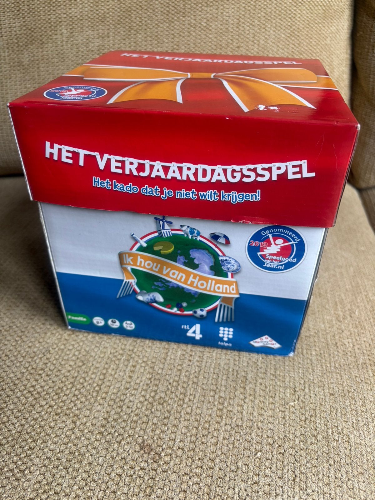 Het verjaardagsspel ik hou van Holland, Hobby en Vrije tijd, Gezelschapsspellen | Bordspellen, Vijf spelers of meer, Ophalen of Verzenden