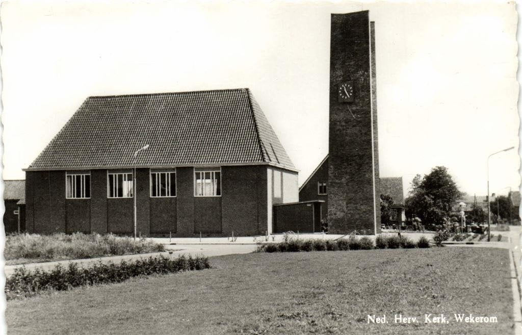 Ned. Herv. Kerk, Wekerom - ongelopen, Ophalen of Verzenden, 1960 tot 1980, Ongelopen, Gelderland
