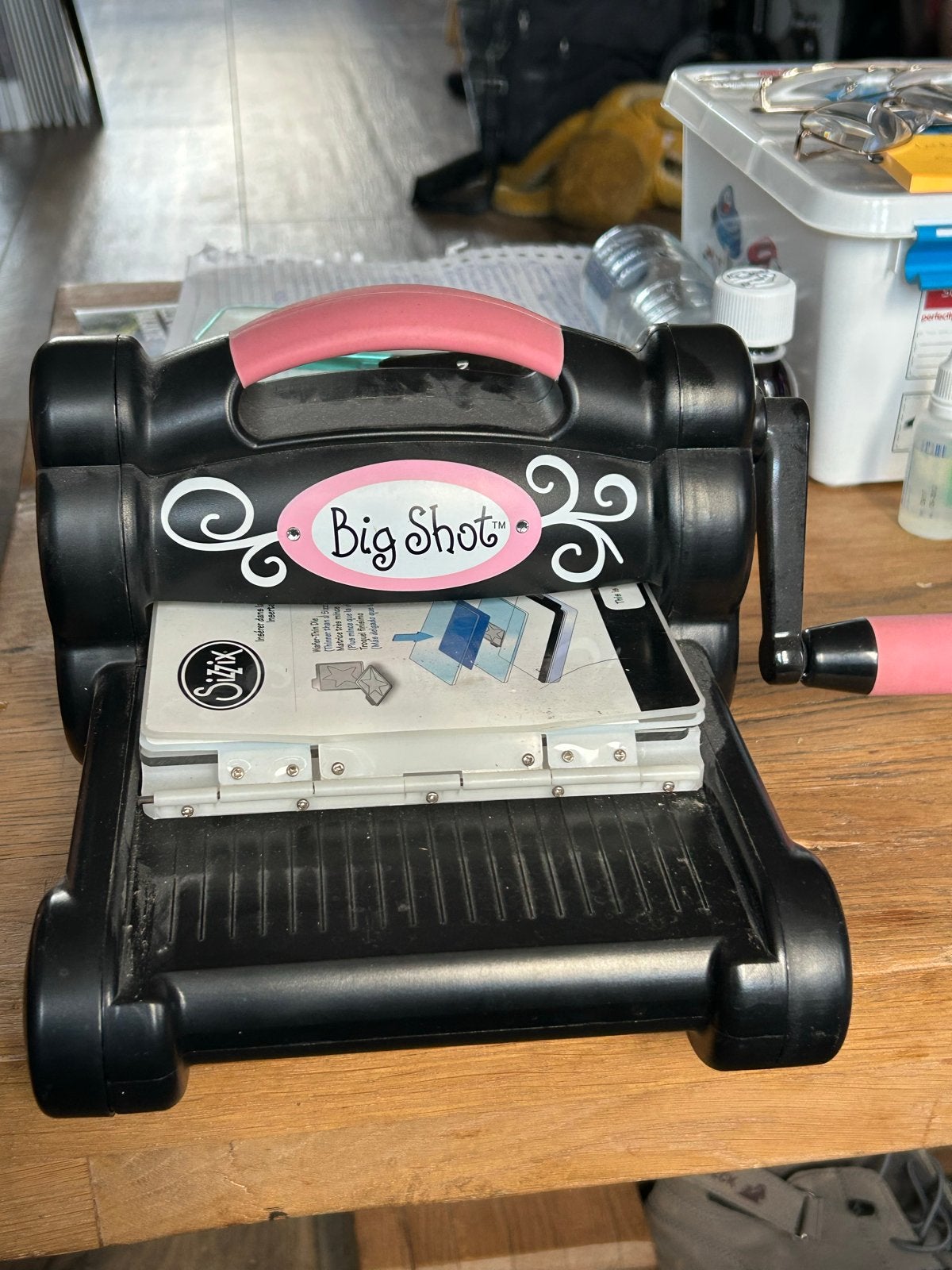 Sizzix Big Shot Stansmachine - Gebruikt, Gebruikt, Overige thema's, Kunststof, Machine