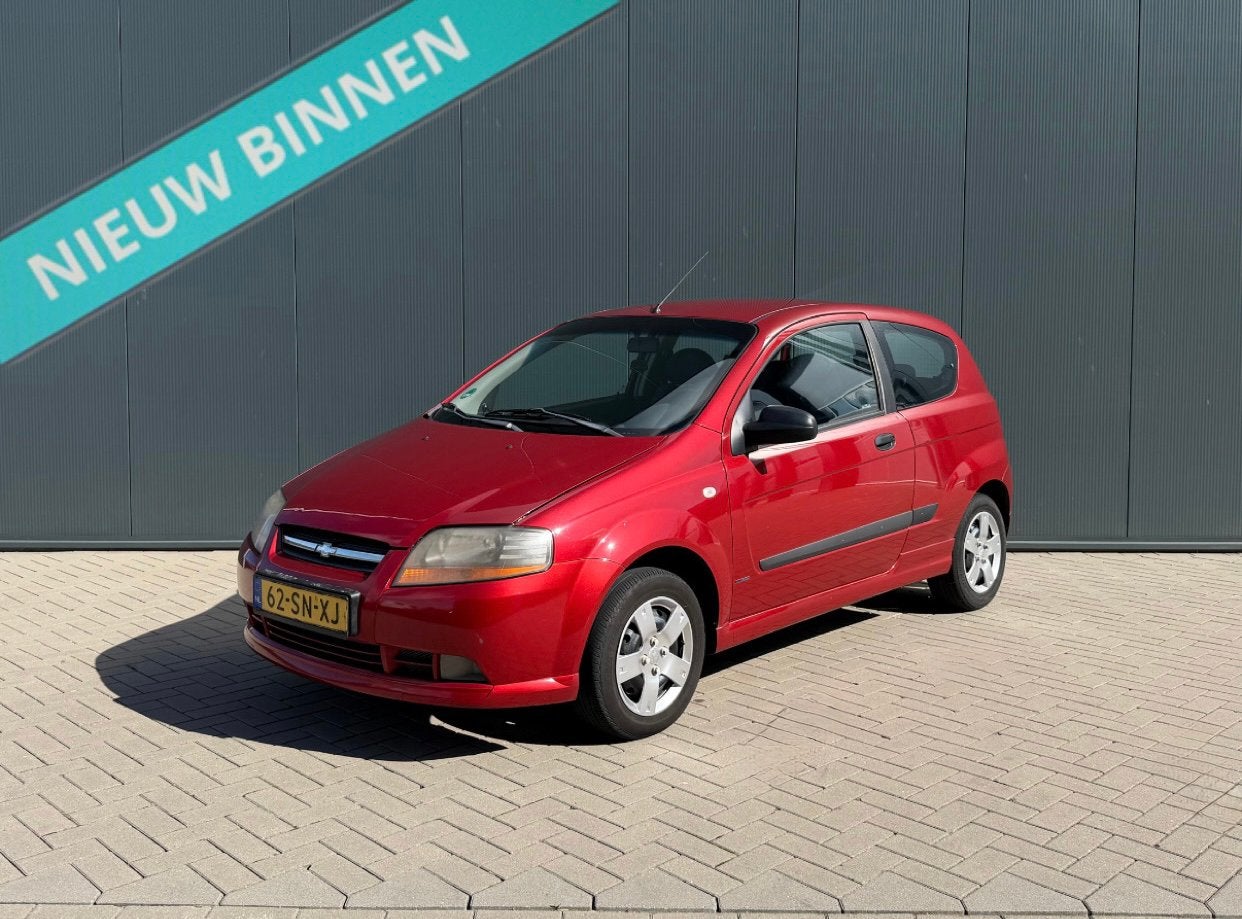 Chevrolet Kalos | 2006 | SLECHTS 113.000 KM | APK-2027 |, Voorwielaandrijving, 1150 cc, 40 €/maand, 4 cilinders