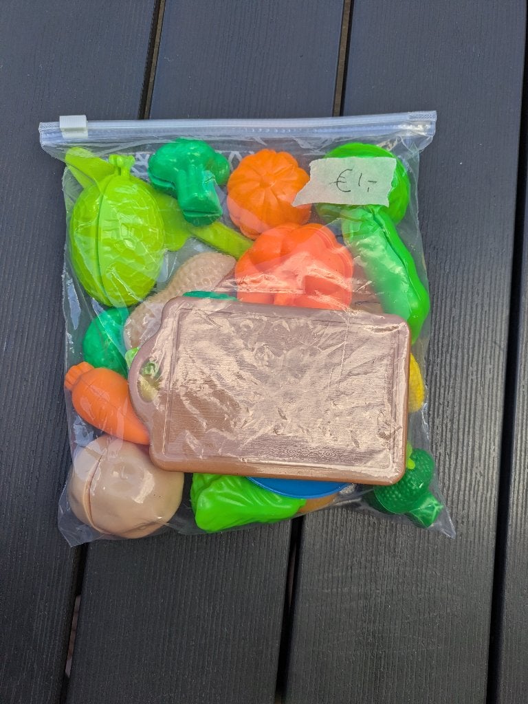 Speelgoed groenten, Ophalen, Nieuw, Kunststof, Speelkeuken-accessoire