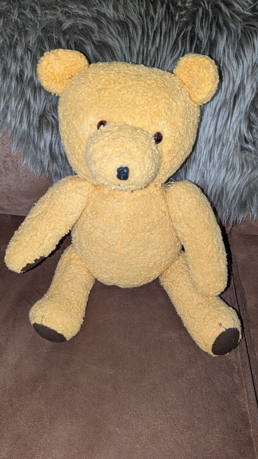 Vintage teddy beer, Ophalen