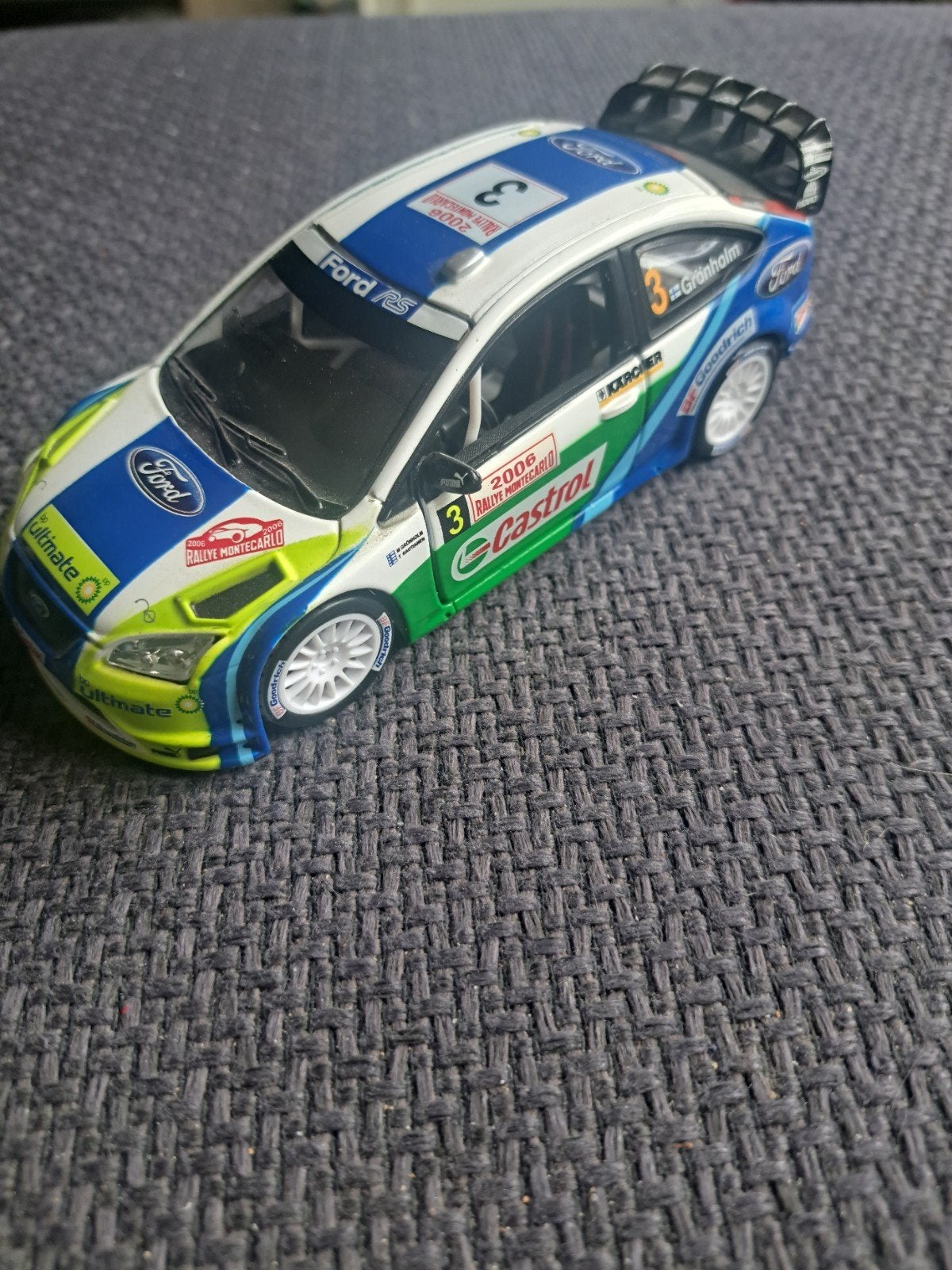 Burago model ford focus rs wrc, Overige merken, Gebruikt, Auto, Burago
