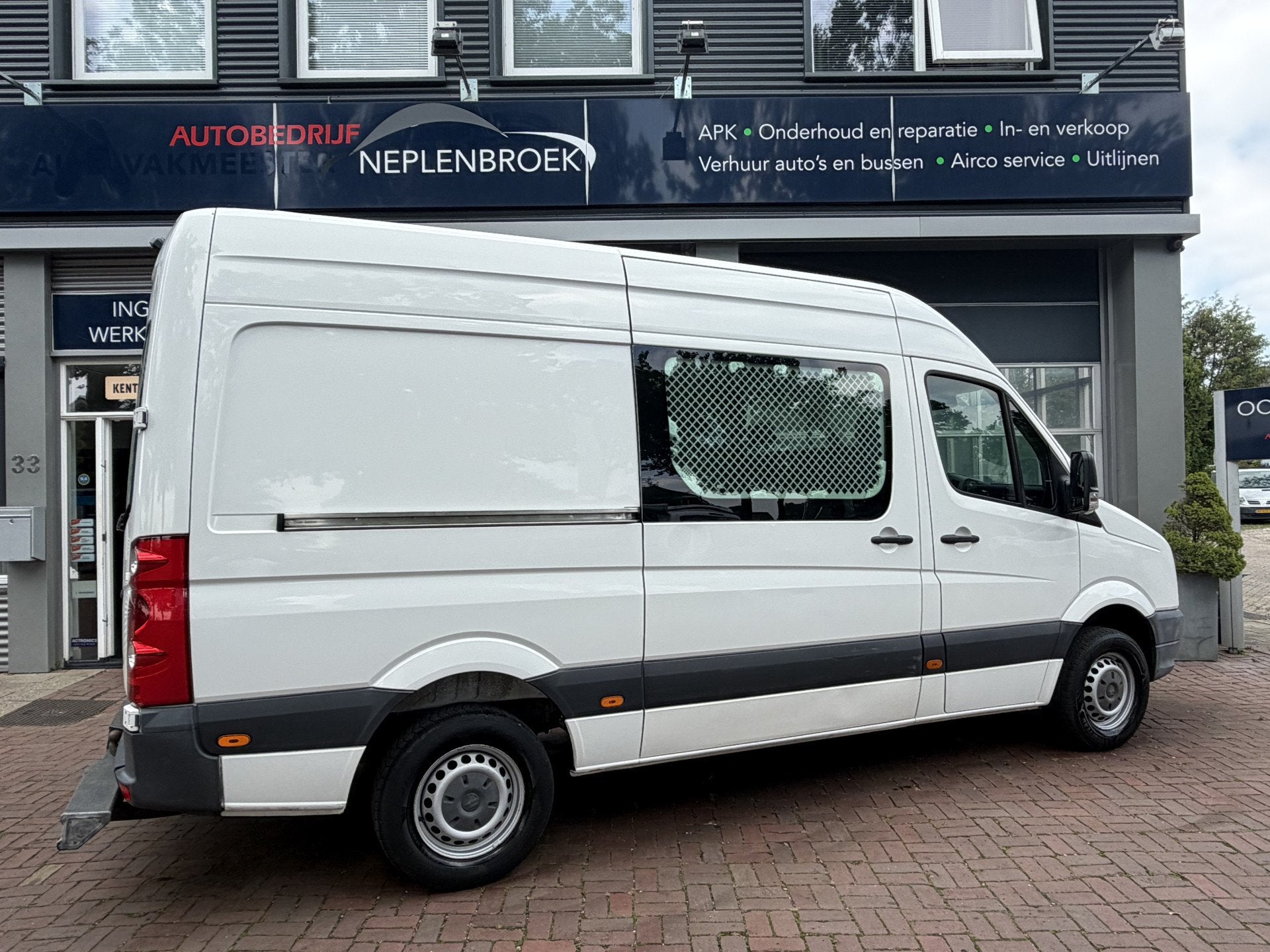 Volkswagen Crafter 35 2.0 TDI L2H2 Bj 2016 Km 173.069 Nap 14, Gebruikt, 4 cilinders, Volkswagen, Wit
