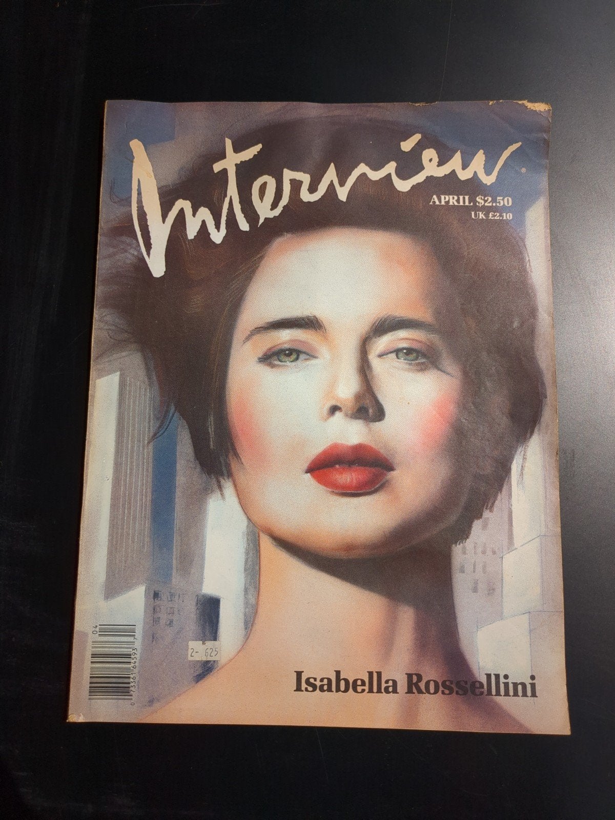 Interview Magazine April 1984 - Isabella Rossellini, Ophalen of Verzenden, Gelezen, Muziek, Film of Tv