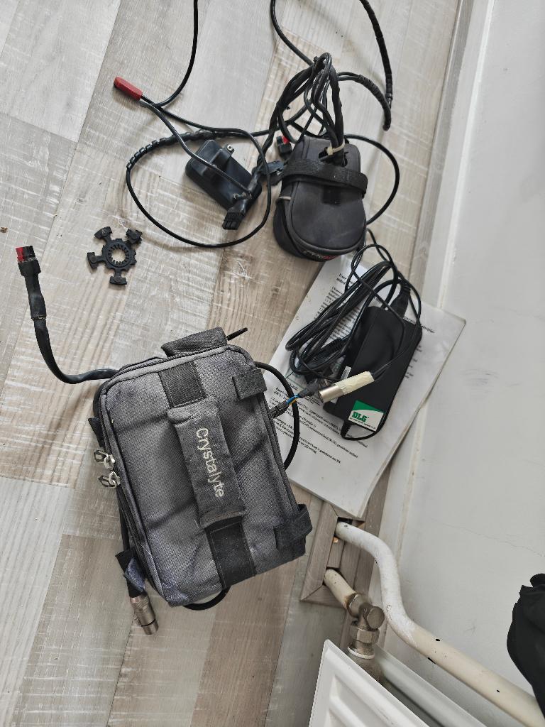 Crystalyte trapondersteuning zonder motor, Fietsen en Brommers, Fietsonderdelen, Ophalen, Gebruikt, Fatbike, Overige materialen