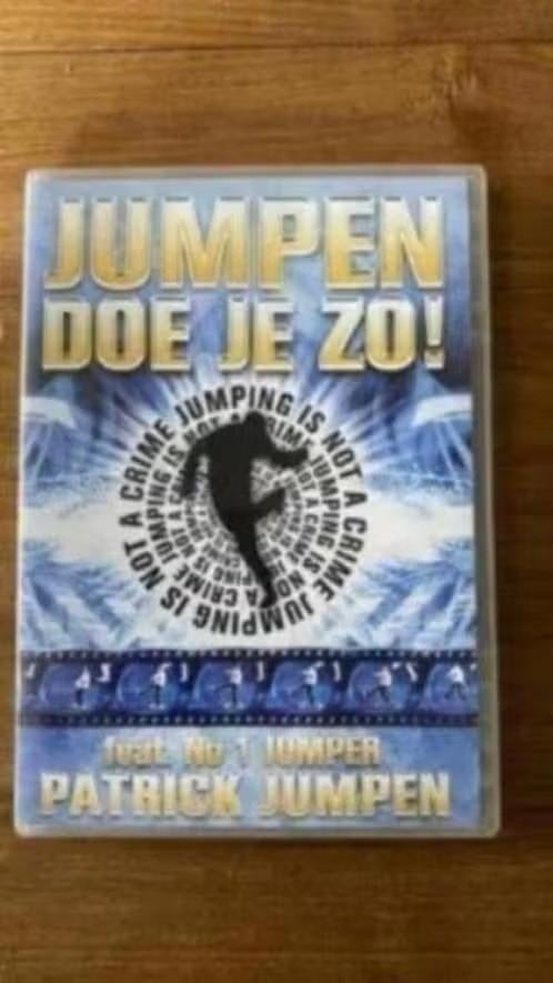 Dvd jumpen doe je zo! Patrick jumpen, Alle leeftijden, Ophalen of Verzenden, Zo goed als nieuw