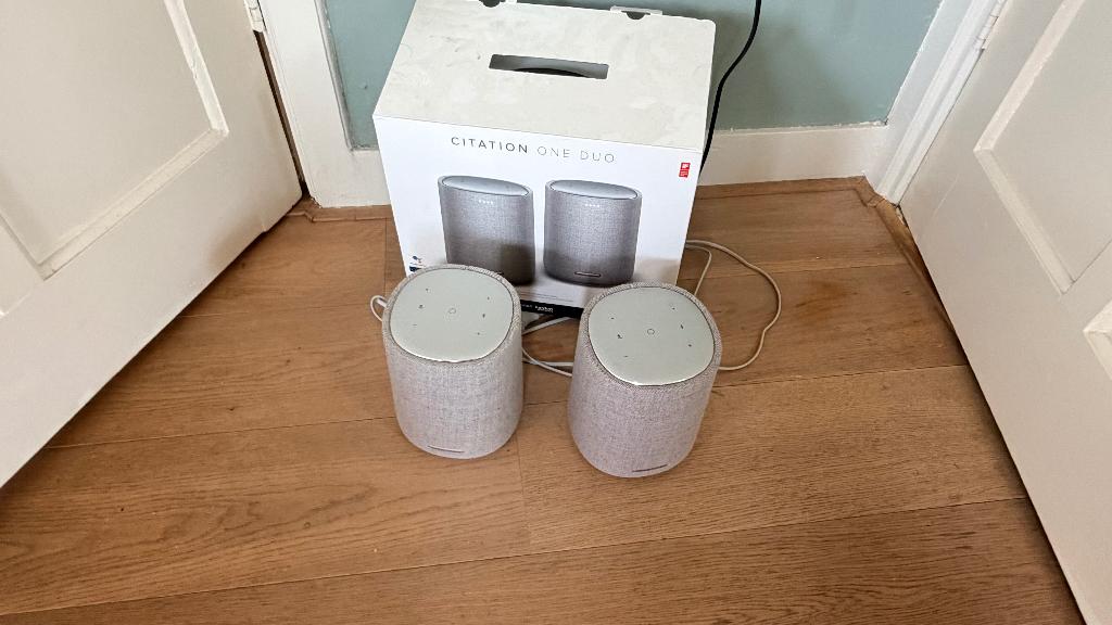 Harman Cardon Citation one duo, Audio, Tv en Foto, Luidsprekers, Overige typen, Zo goed als nieuw, Minder dan 60 watt, Ophalen