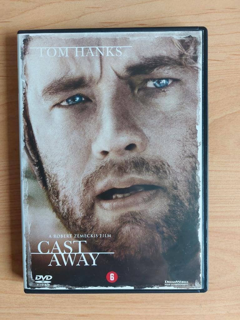 Castaway - Tom Hanks, Cd's en Dvd's, Dvd's | Avontuur, Alle leeftijden, Ophalen of Verzenden, Zo goed als nieuw