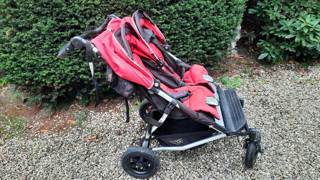 Twin (Duo) Mountain Buggy, Ophalen of Verzenden, Gebruikt, Overige merken