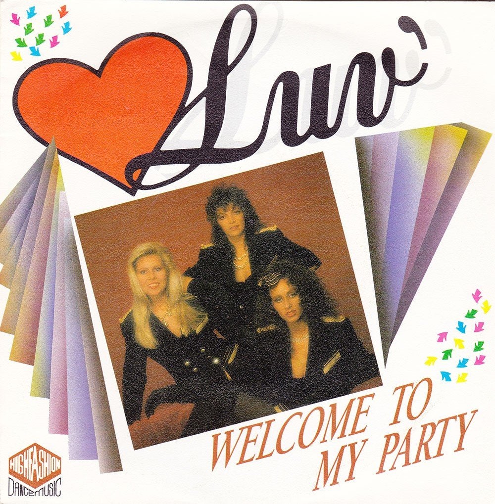 Luv - Welcome To My Party 7", Cd's en Dvd's, 7 inch, Single, Ophalen of Verzenden, Zo goed als nieuw