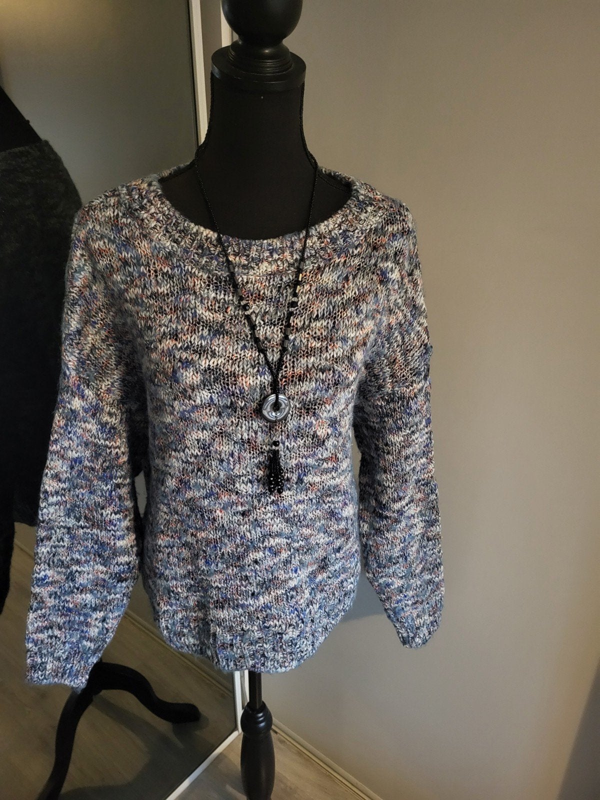 Blauwe trui (XL), Ophalen of Verzenden, Zo goed als nieuw, Maat 46/48 (XL) of groter, Blauw