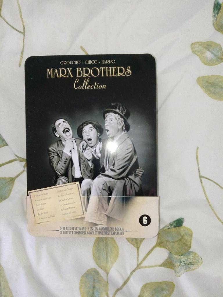 Marx Brothers dvd box krasvrij nlo, Ophalen of Verzenden, Zo goed als nieuw, Komedie, 1940 tot 1960
