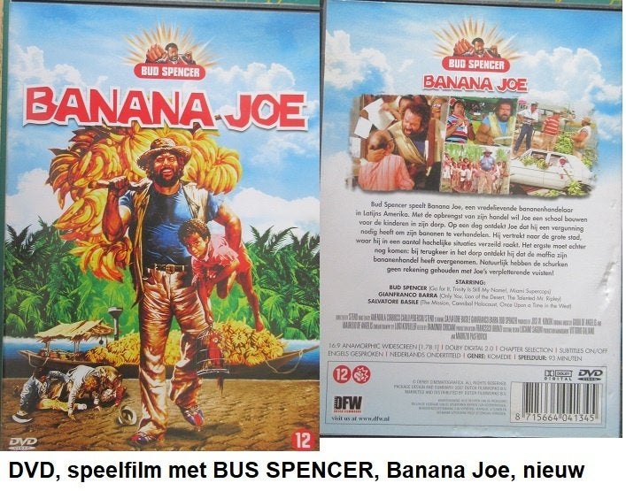 DVD, speelfilm, BUD SPENCER, de comedy BANANA JOE, Alle leeftijden, Ophalen of Verzenden, Zo goed als nieuw