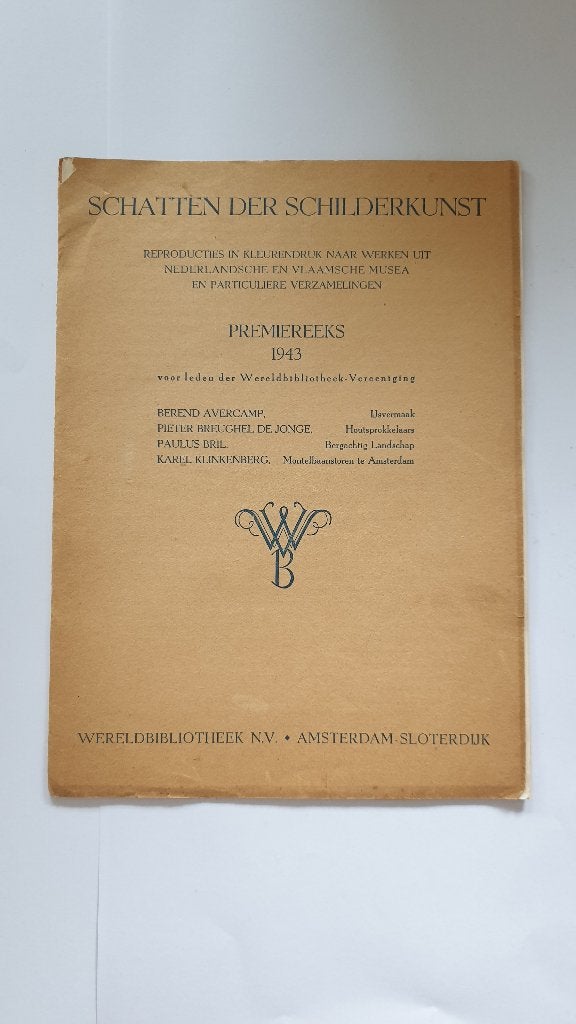 8008 schatten der schilderkunst reeks 1943, Verzenden