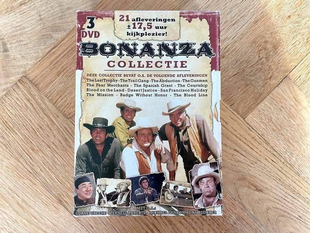 Bonanza Collectie - 21 afleveringen DVD (krasvrij, met NL), Alle leeftijden, Boxset, Ophalen of Verzenden, Zo goed als nieuw