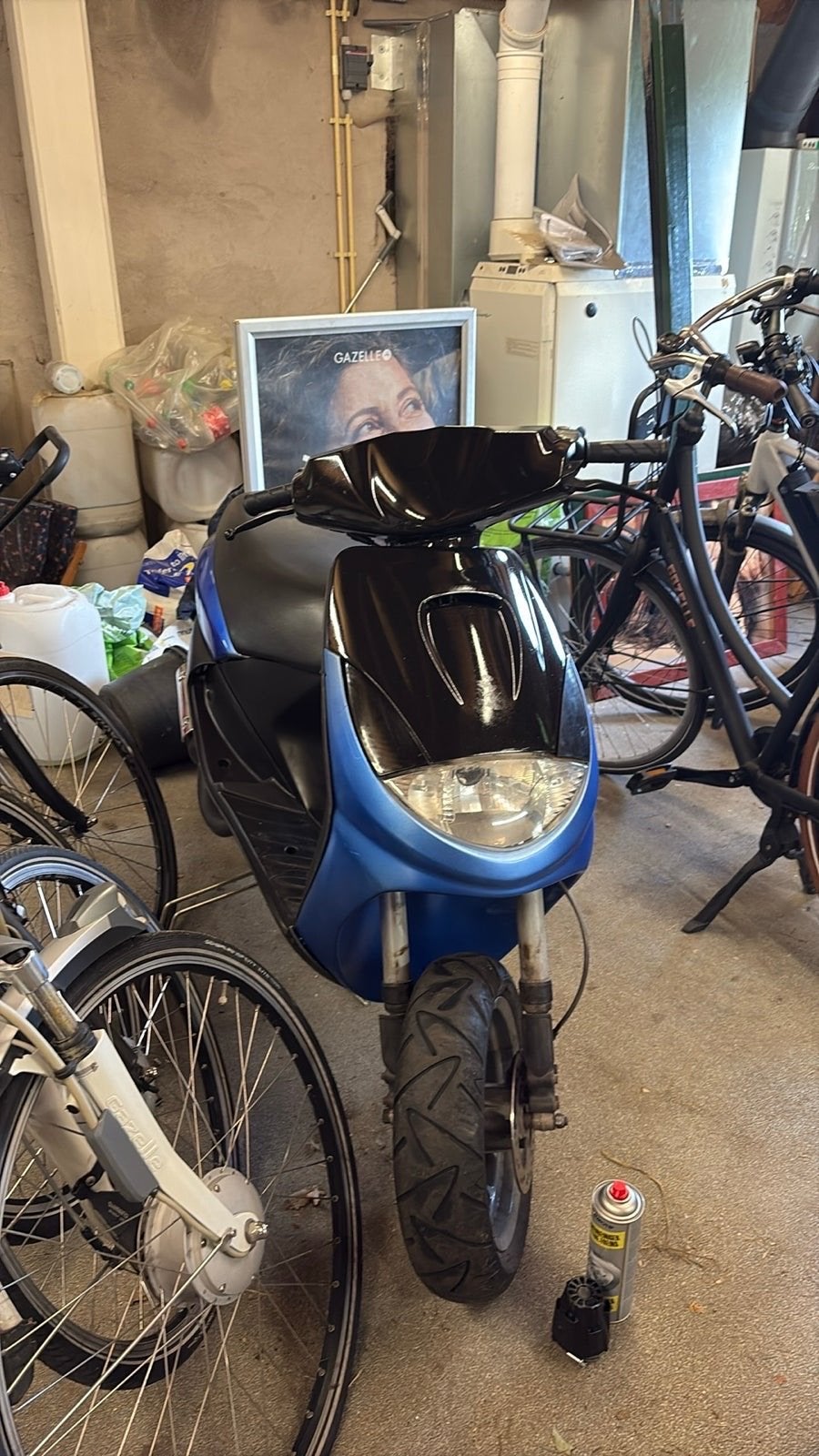 Vivacity 70cc 2T met nieuwe onderdelen en terugloop uitlaat, Fietsen en Brommers, Ophalen, Tweetakt, 70 cc, Vivacity