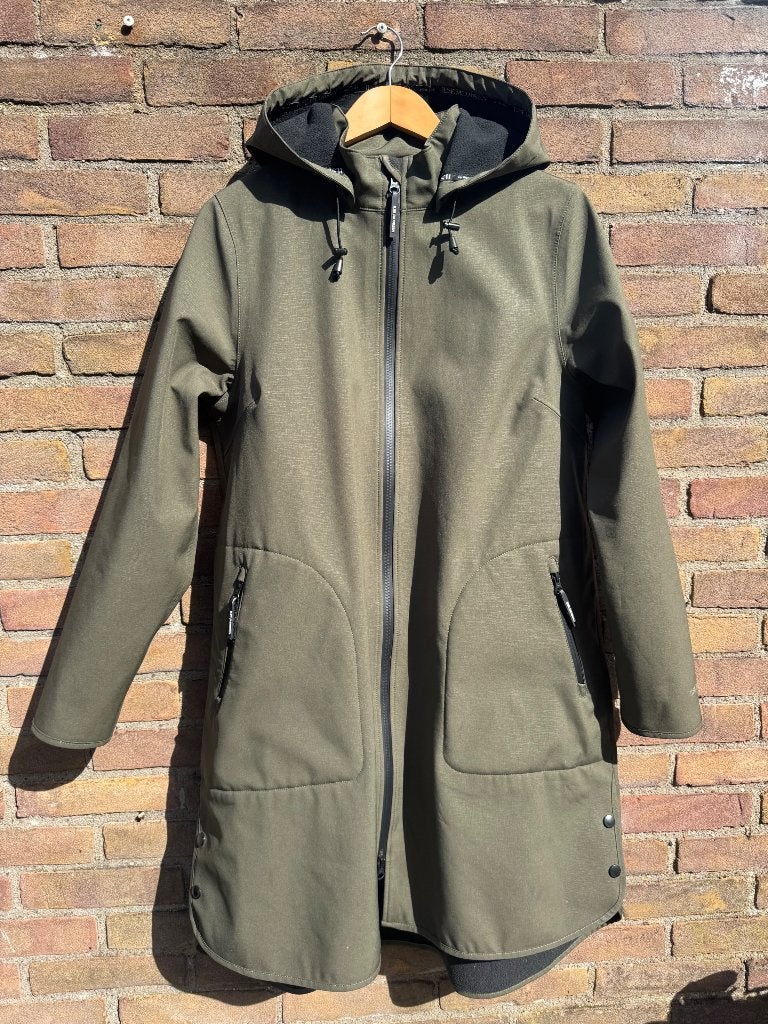 Nieuwe Ilse Jacobsen RAIN128 regenjas | maat 38 | Army groen, Kleding | Dames, Maat 38/40 (M), Nieuw, Ophalen of Verzenden, Ilse Jacobsen