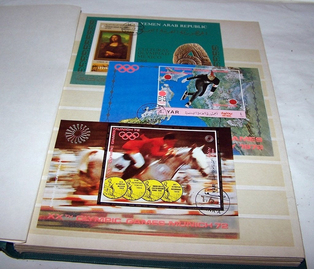 Collectie van zeldzame hele grote (souvenir)postzegels., Ophalen of Verzenden, Overige thema's