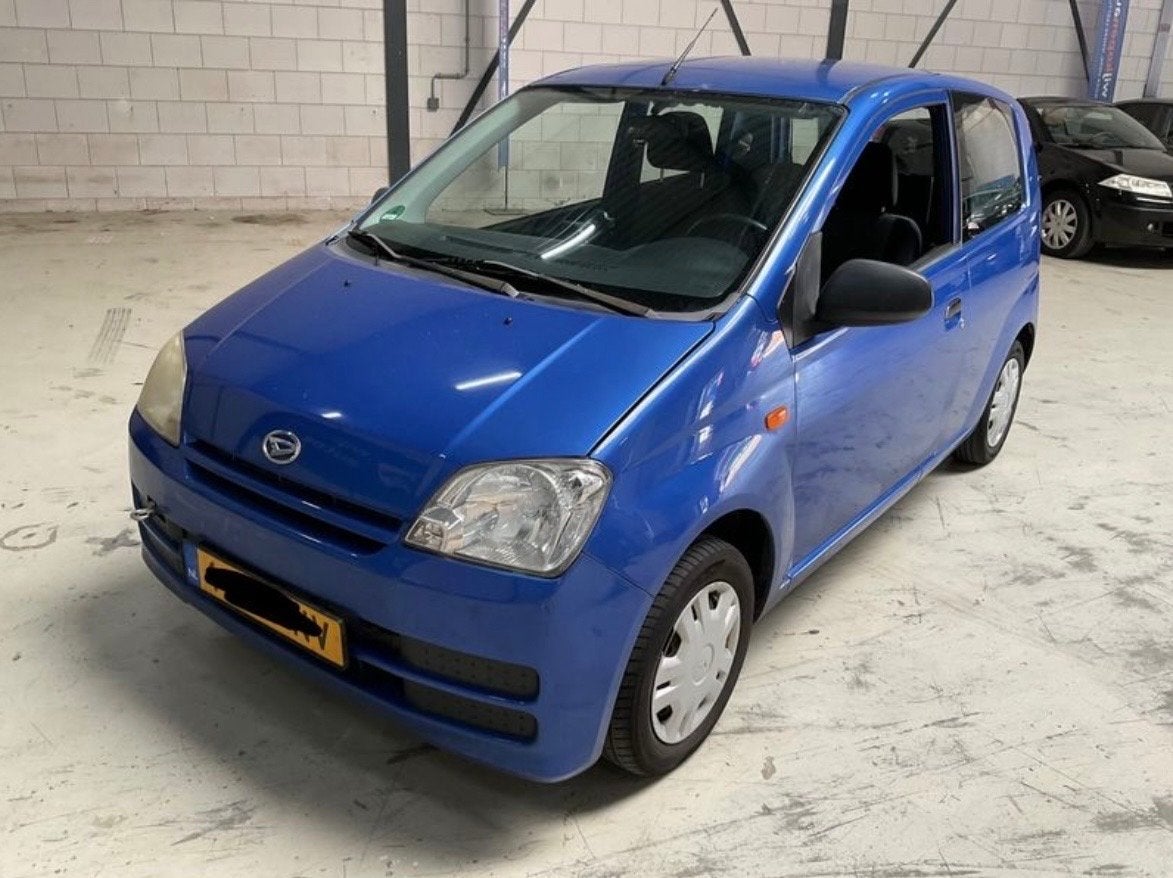 Daihatsu Cuore 1.0 3D 2007 Blauw, 600 kg, 18 €/maand, Cuore, Origineel Nederlands