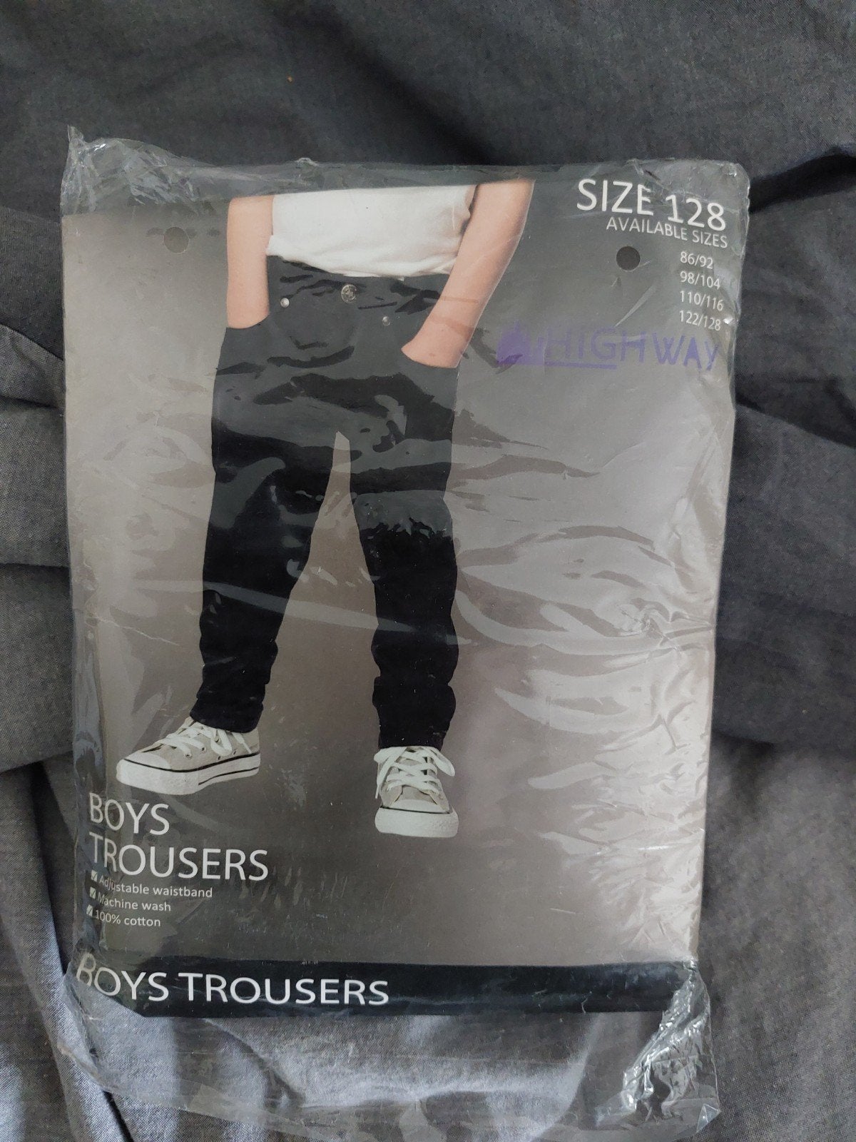 Nieuwe jeans 128 zwart, Kinderen en Baby's, Kinderkleding | Maat 128, Ophalen of Verzenden, Nieuw, Meisje, Broek