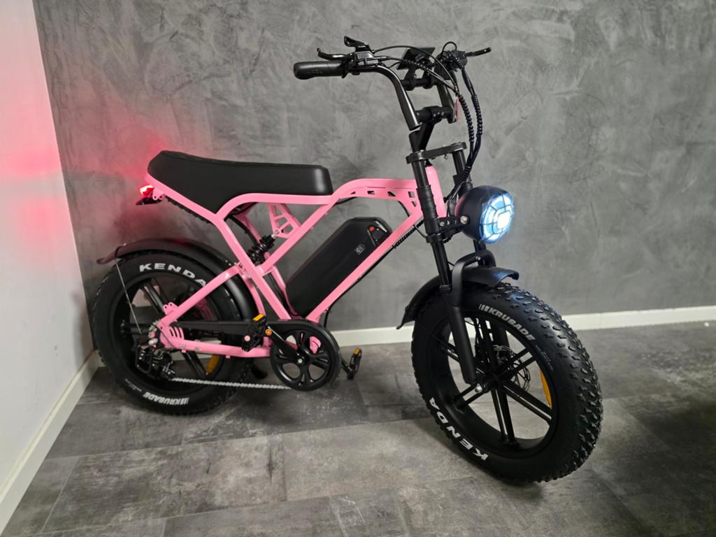 Fatbike V20 Pro Rose Accessoires Gratis+ Montage Gratis, Overige merken, -, -, Nieuw