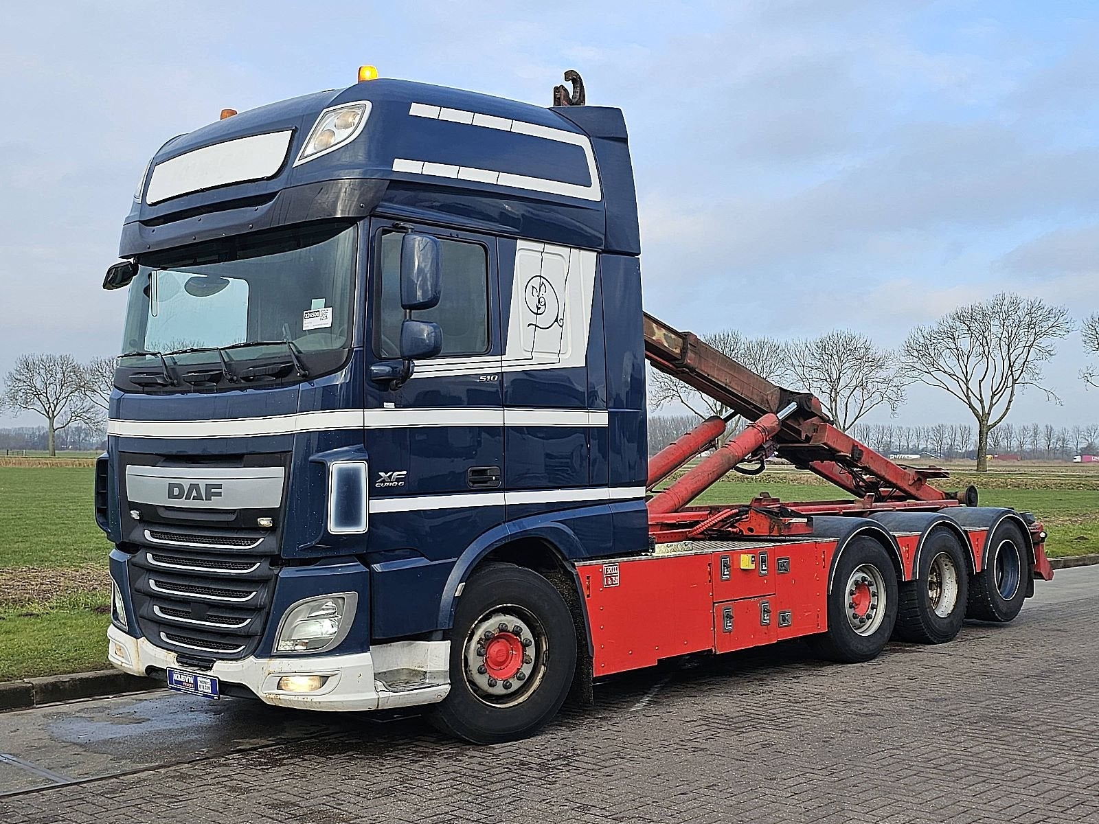 DAF XF 510 ssc 8x2 fak palift, Auto's, Vrachtwagens, Automaat, Euro 6, Bedrijf, Diesel