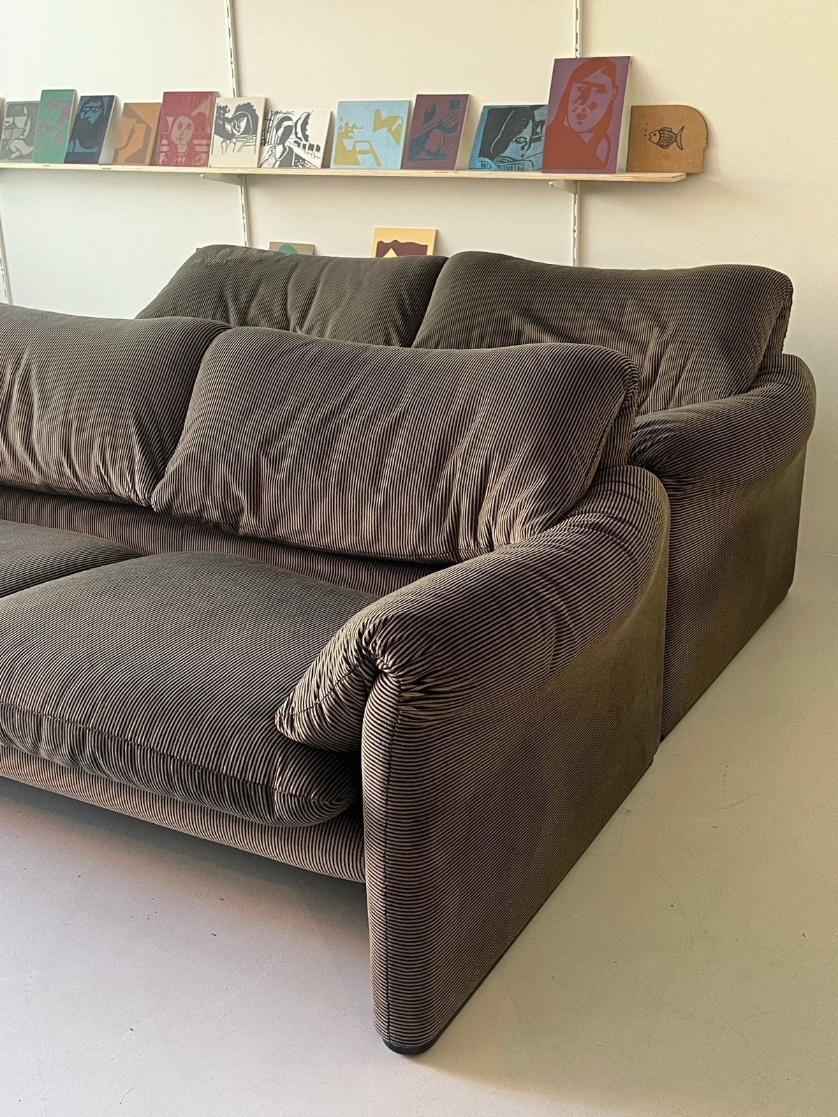 Maralunga - topconditie - bicolore tweezit (2x), Ophalen, Gebruikt, 100 tot 125 cm, Tweepersoons