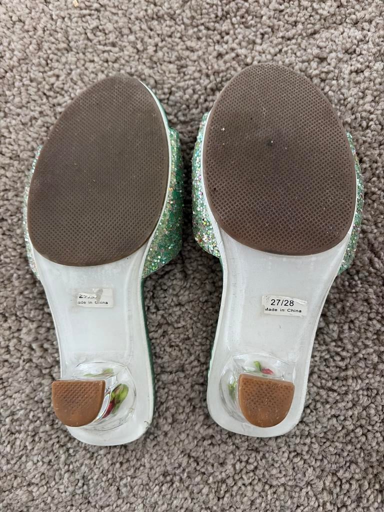 Glitter prinsessenschoenen maat 27/28, Ophalen of Verzenden, Gebruikt, Meisje, Schoenen