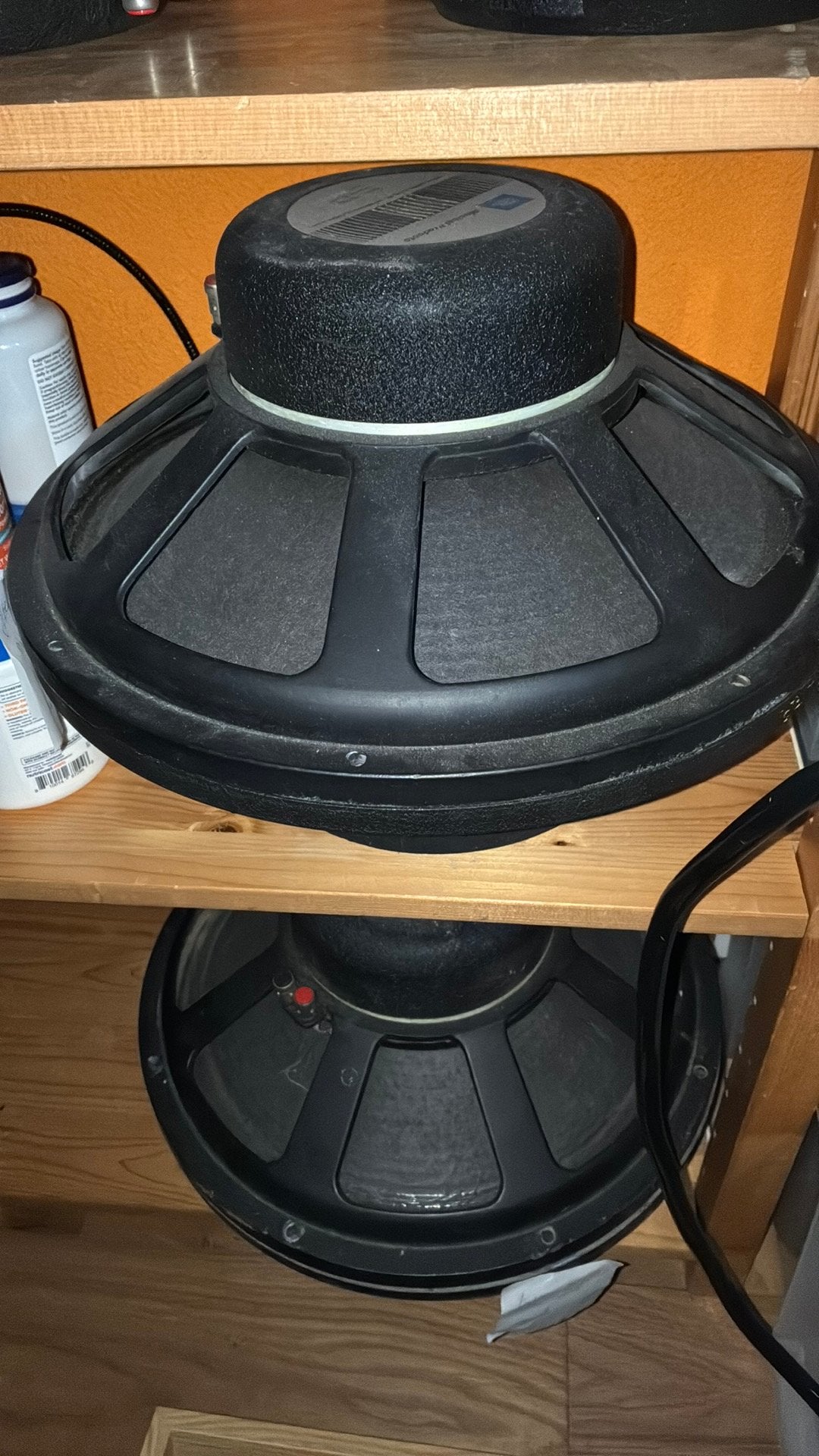 JBL K140 (5x) JBL 2205 Fender D140f, Ophalen, Gebruikt, 4 t/m 7 personen
