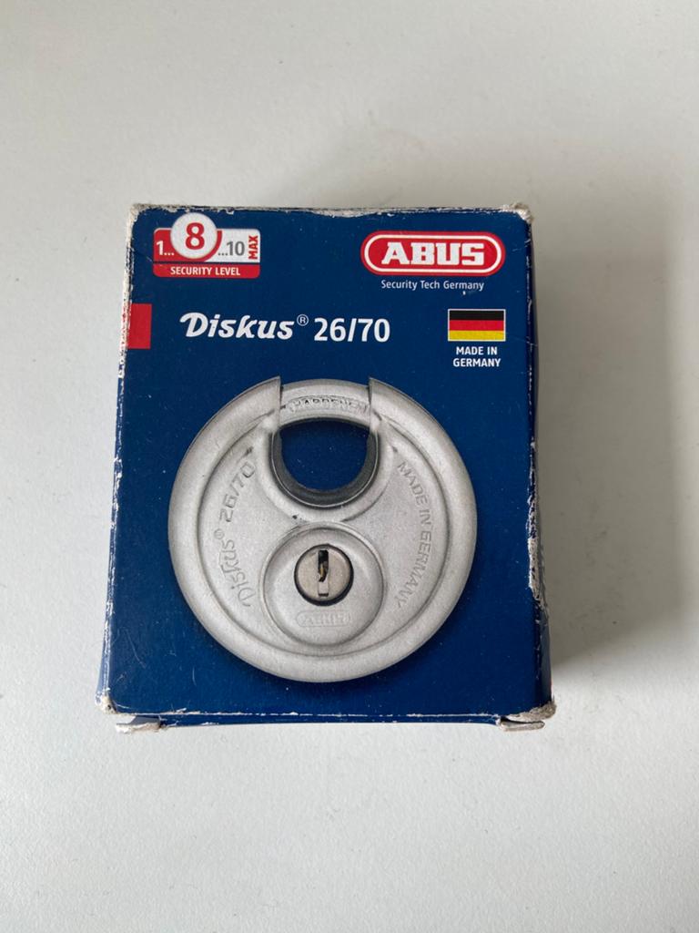 Abus Hangslot, ., Ophalen of Verzenden, Zo goed als nieuw, .
